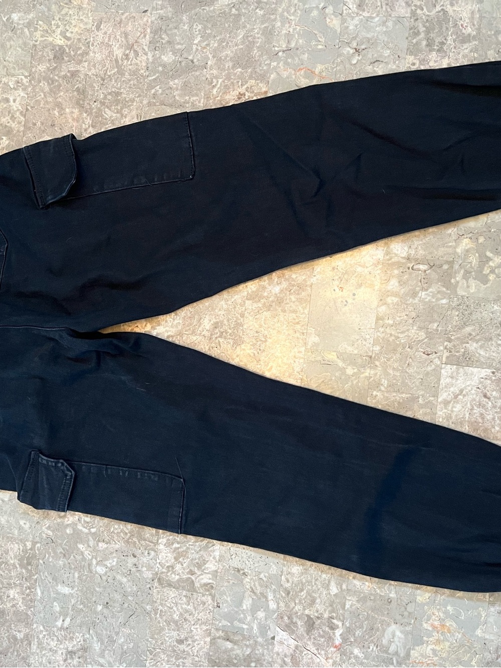 Almost Famous Black Belted Jogger with Grommet Details - Picture 5 of 5